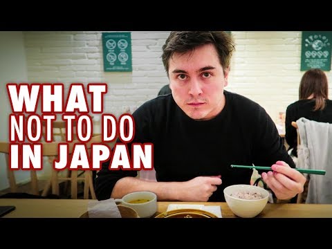 12 Things NOT to do in Japan