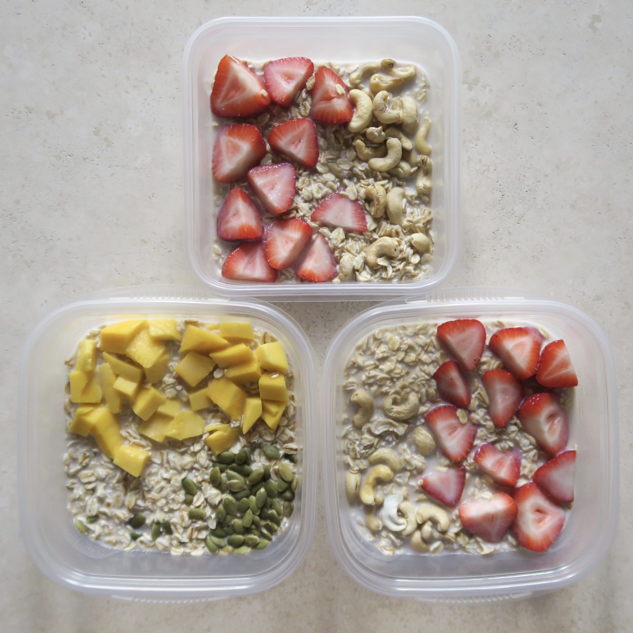 Meal Prep Container Overnight Oatmeal Containers Yogurt