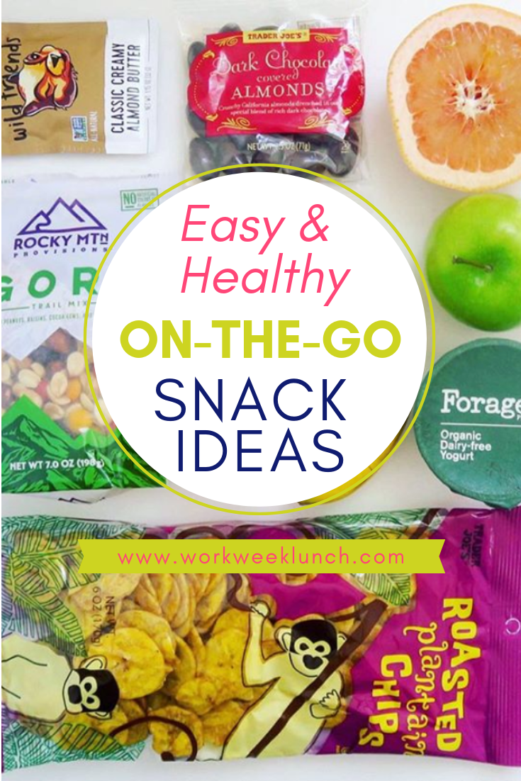 On the Go Snack Ideas 