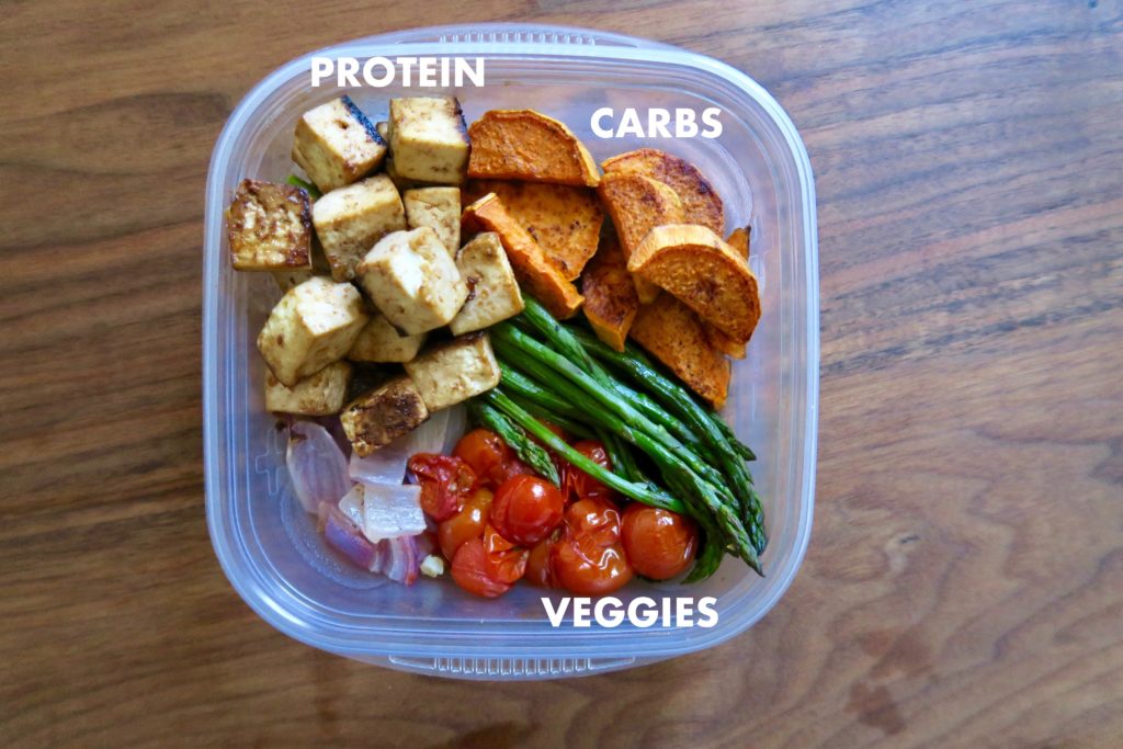 Low Fat High Protein Vegetarian Meal