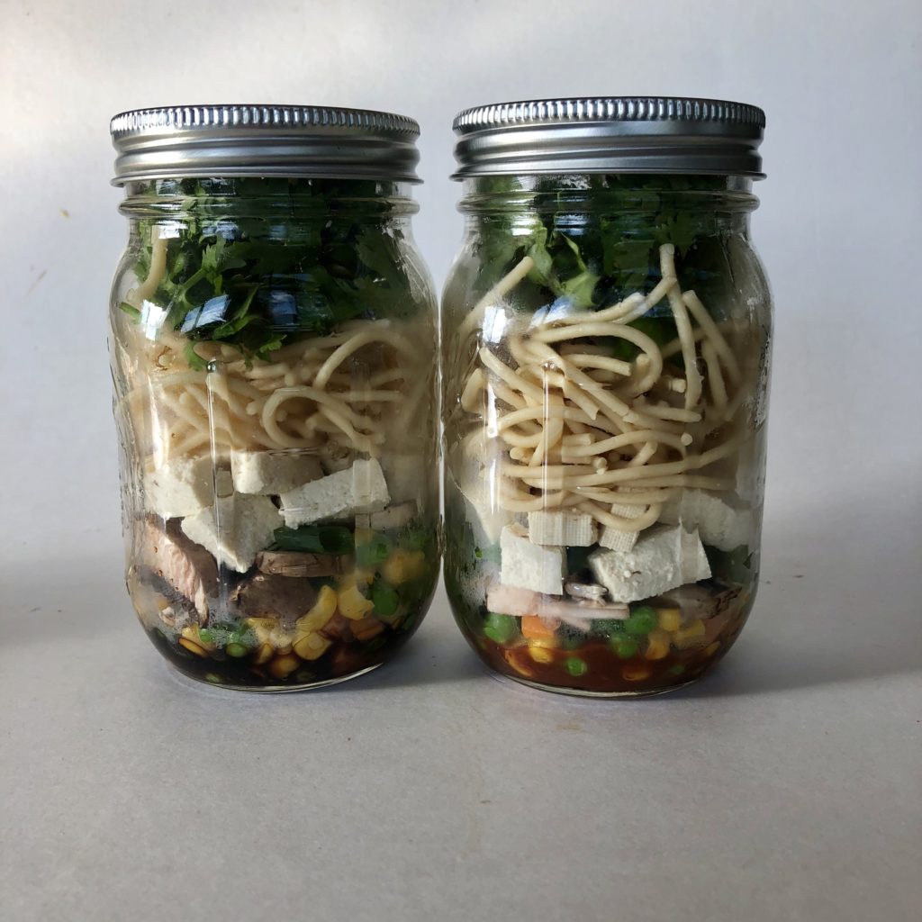 Meal Prep Instant Noodle Cups - Meal Plan Addict