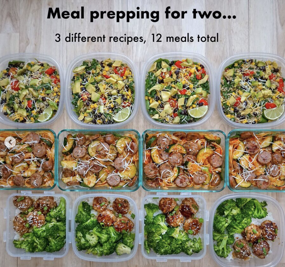 How To Meal Prep For Two (Even If Your Partner Has A Different Diet)