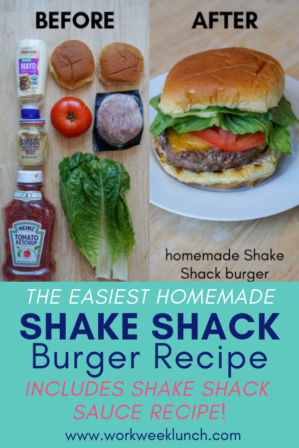 Shake Shack Burger Recipe