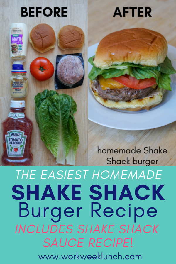 Shake Shack Burger Recipe - Umami Girl