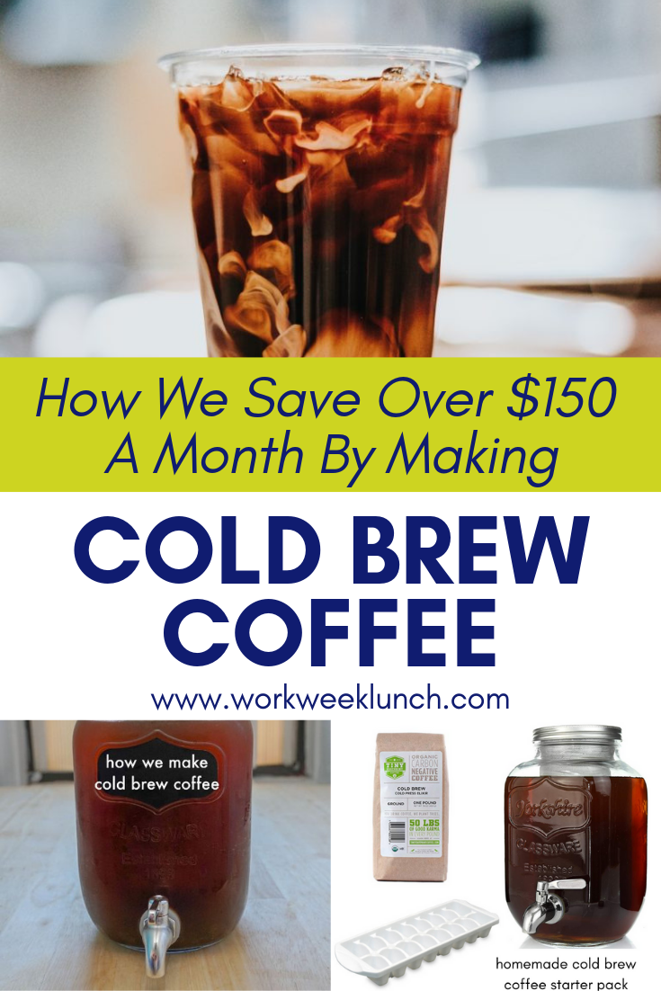 Save Money with Cold Brew Coffee