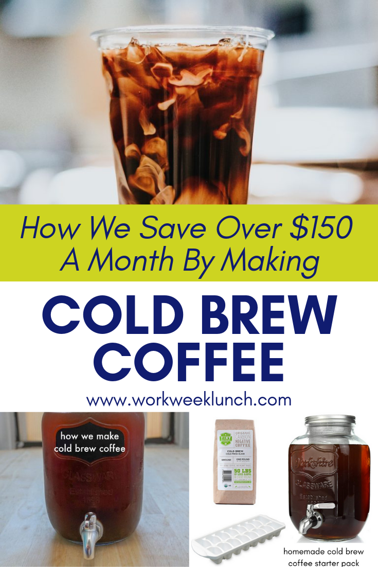 How to Make Cold Brew Coffee (cost saving & easy)