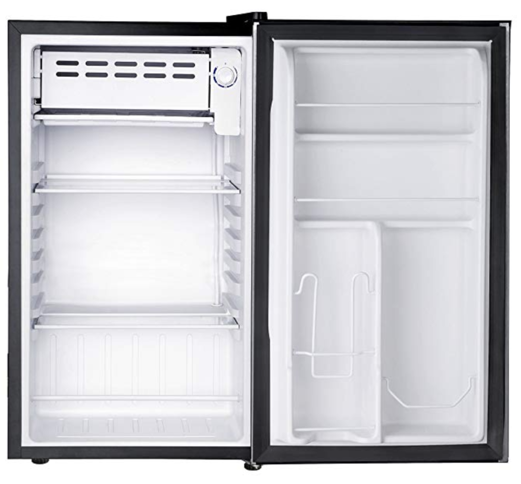 mini fridge for college- kitchen essentials 