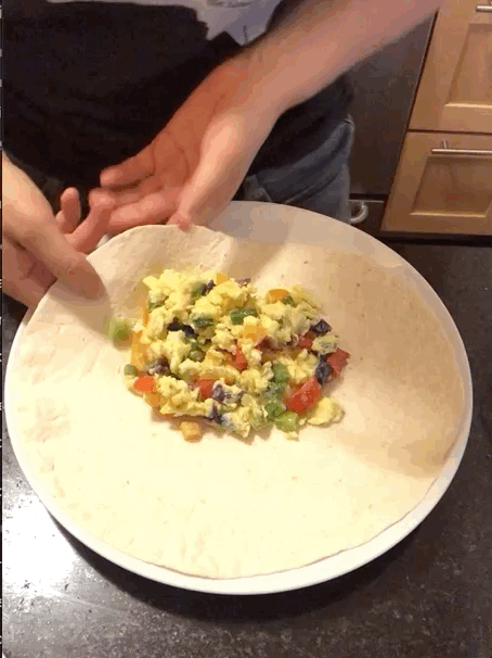 How to wrap a tortilla