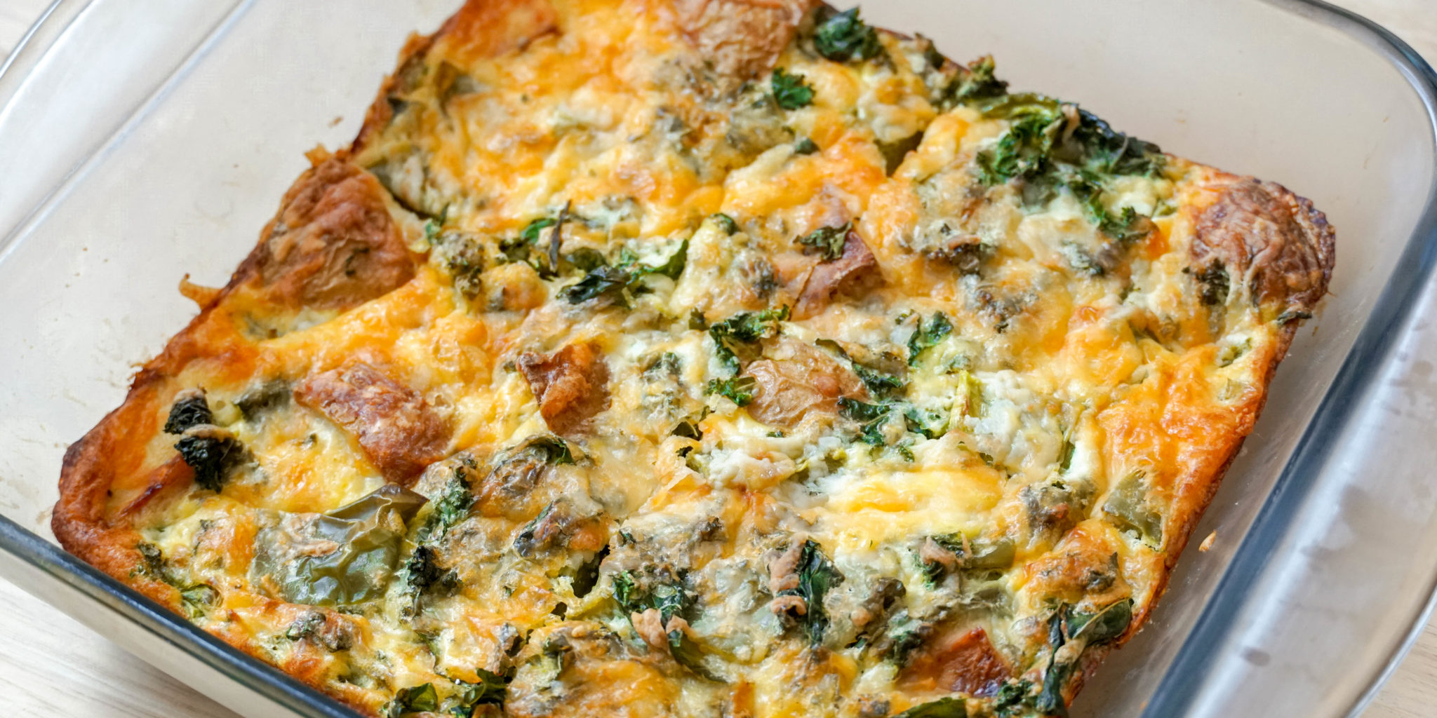 Toaster Oven Frittata for Two