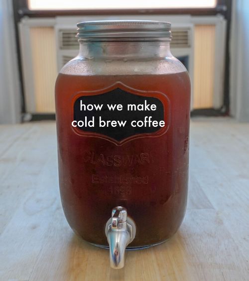 How to Make Cold Brew Coffee - Homey Oh My