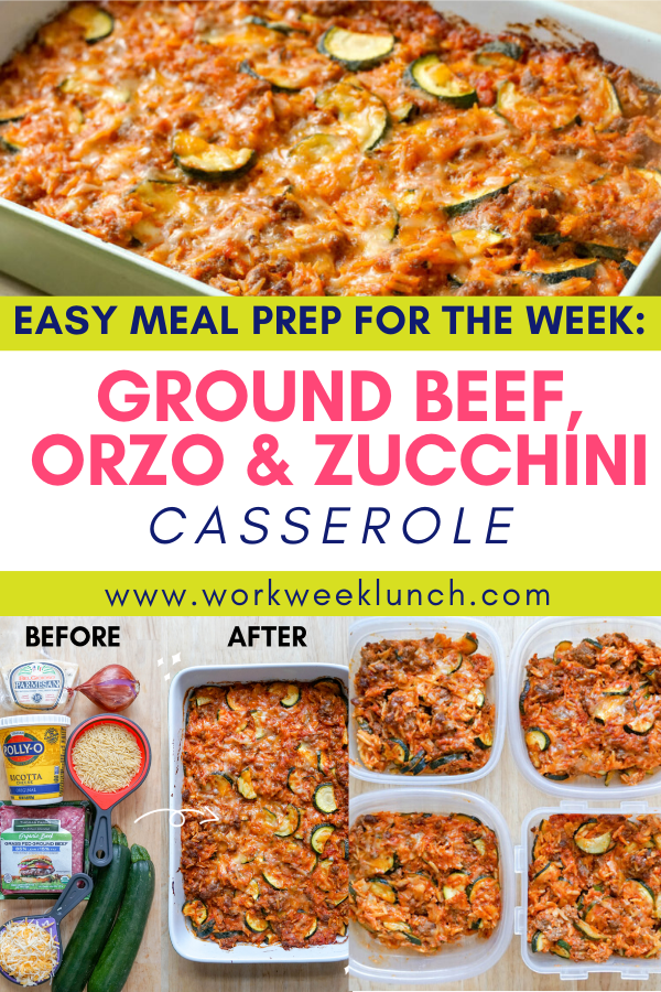 Easy Meal Prep For the Week Casserole