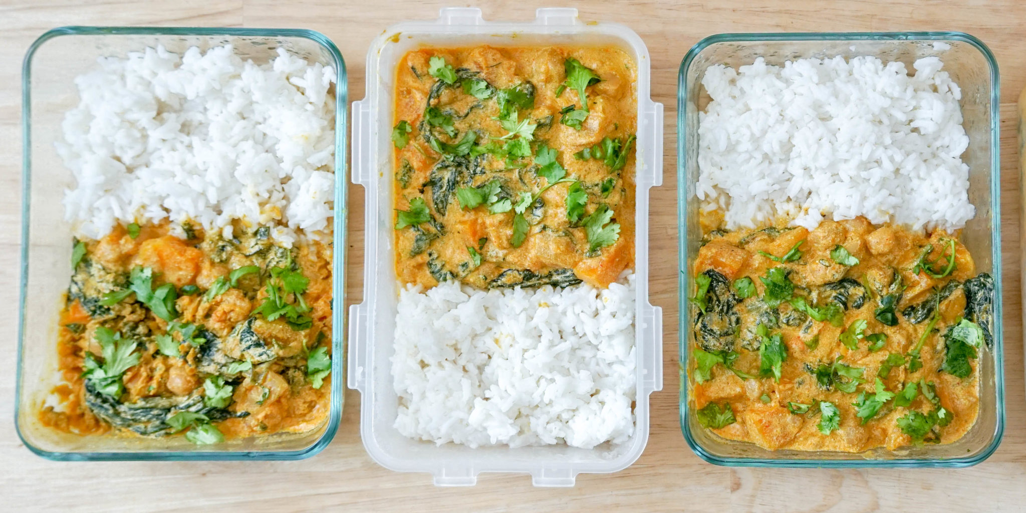 Creamy Butternut Squash Curry Over Rice (with a Meal Prep Hack!) - Workweek  Lunch