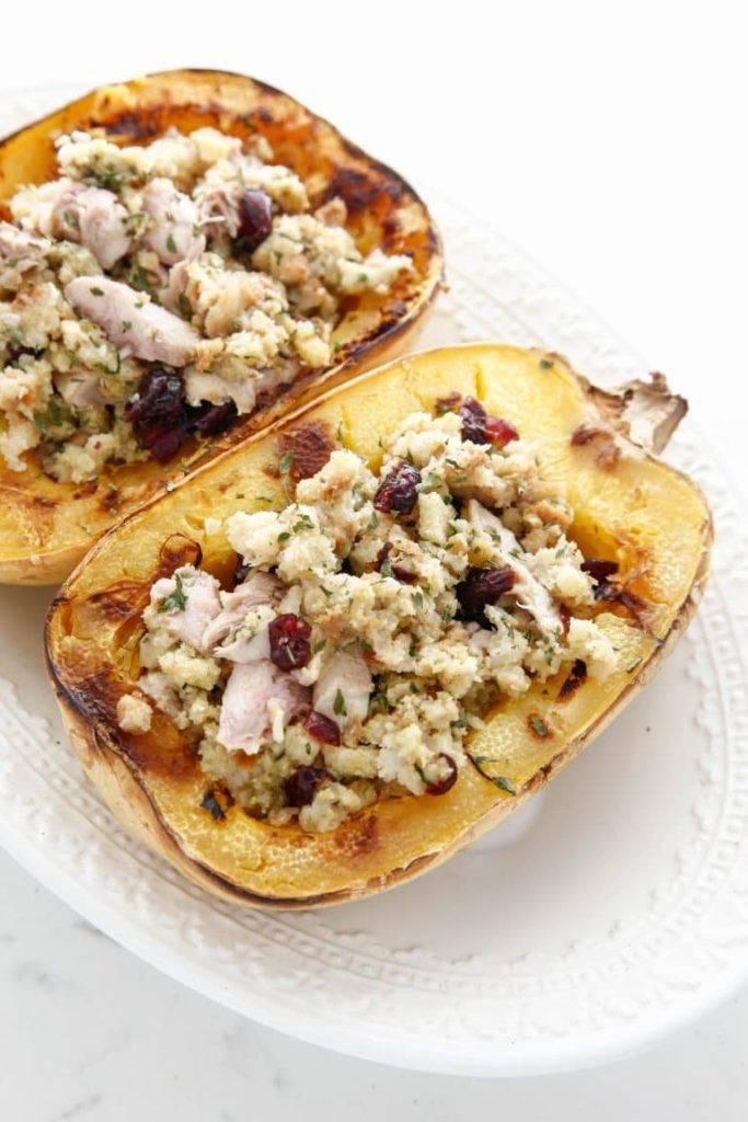 spaghetti squash stuffed