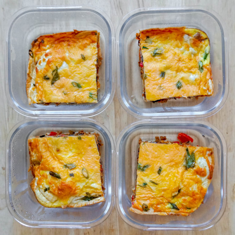 Breakfast Tortilla Bake Workweek Lunch