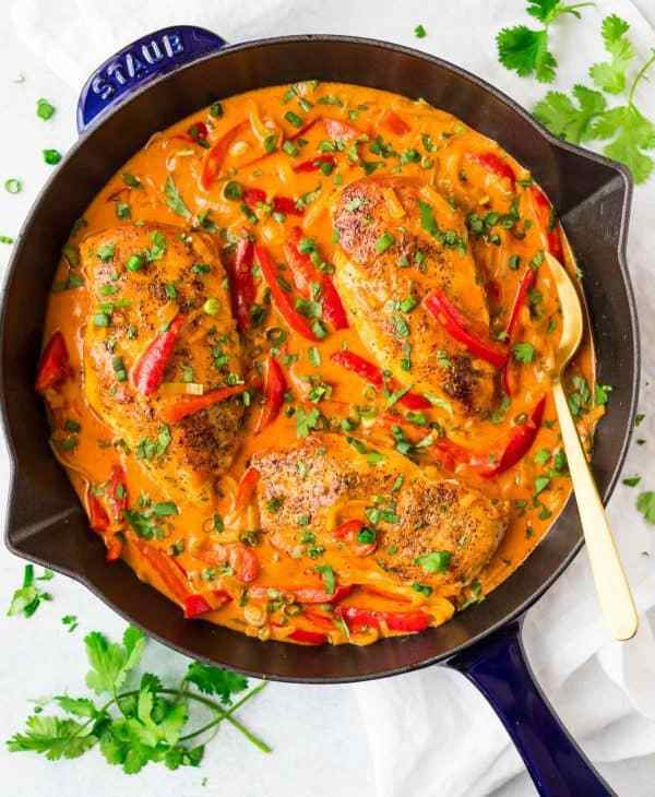 thai red coconut curry