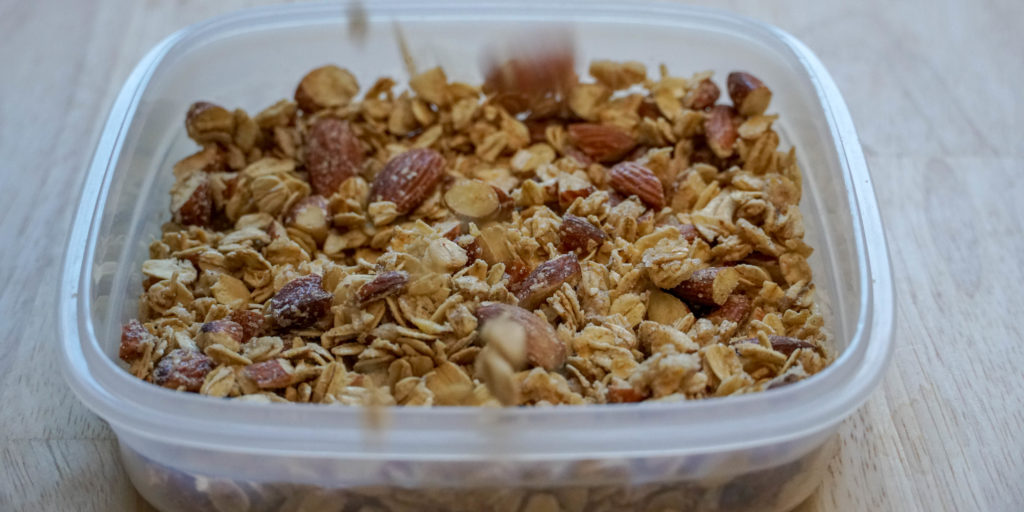 almond granola pantry meal