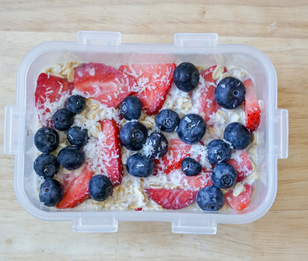 berry oatmeal