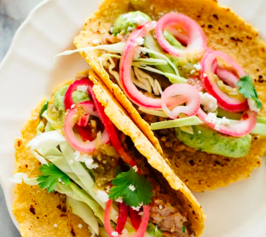 work from home meal prep tacos