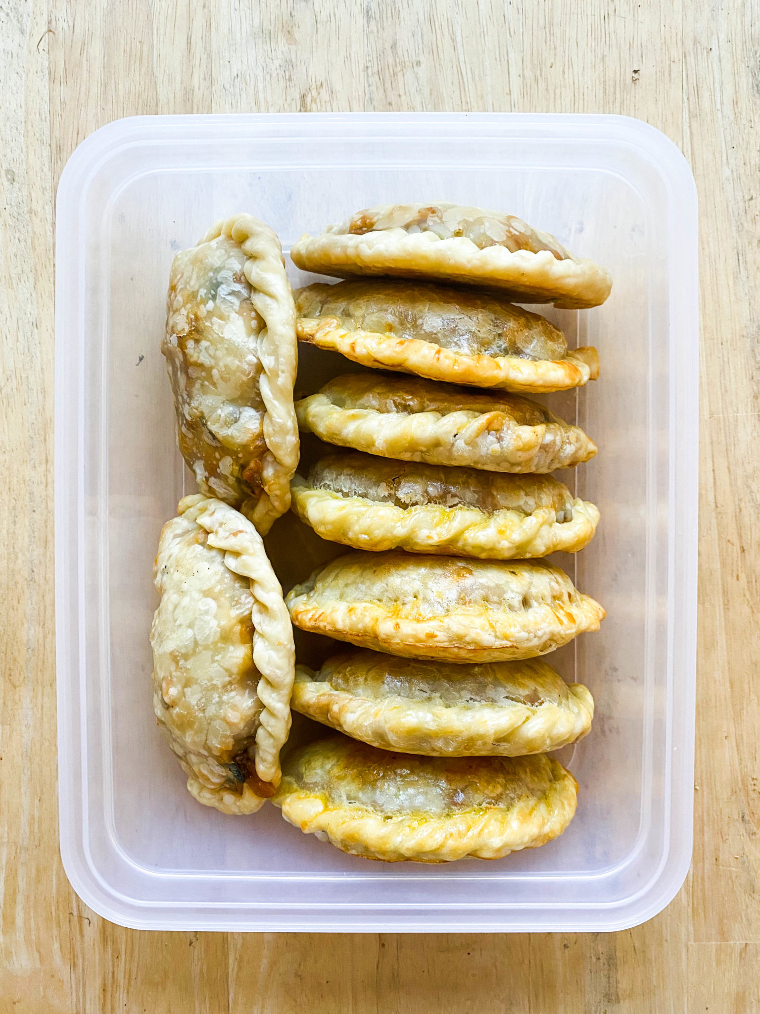 Refried Bean & Poblano Empanadas