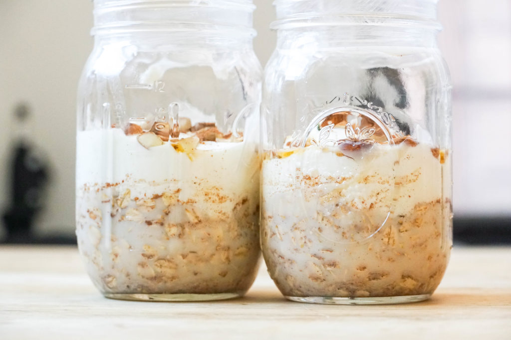 horchata overnight oats - breakfast ideas