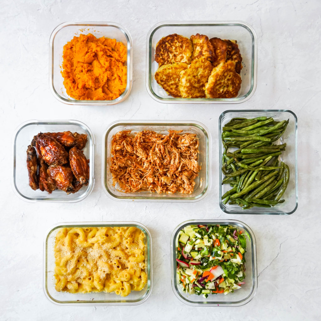 A full BBQ meal prep, perfect for holidays and cookouts