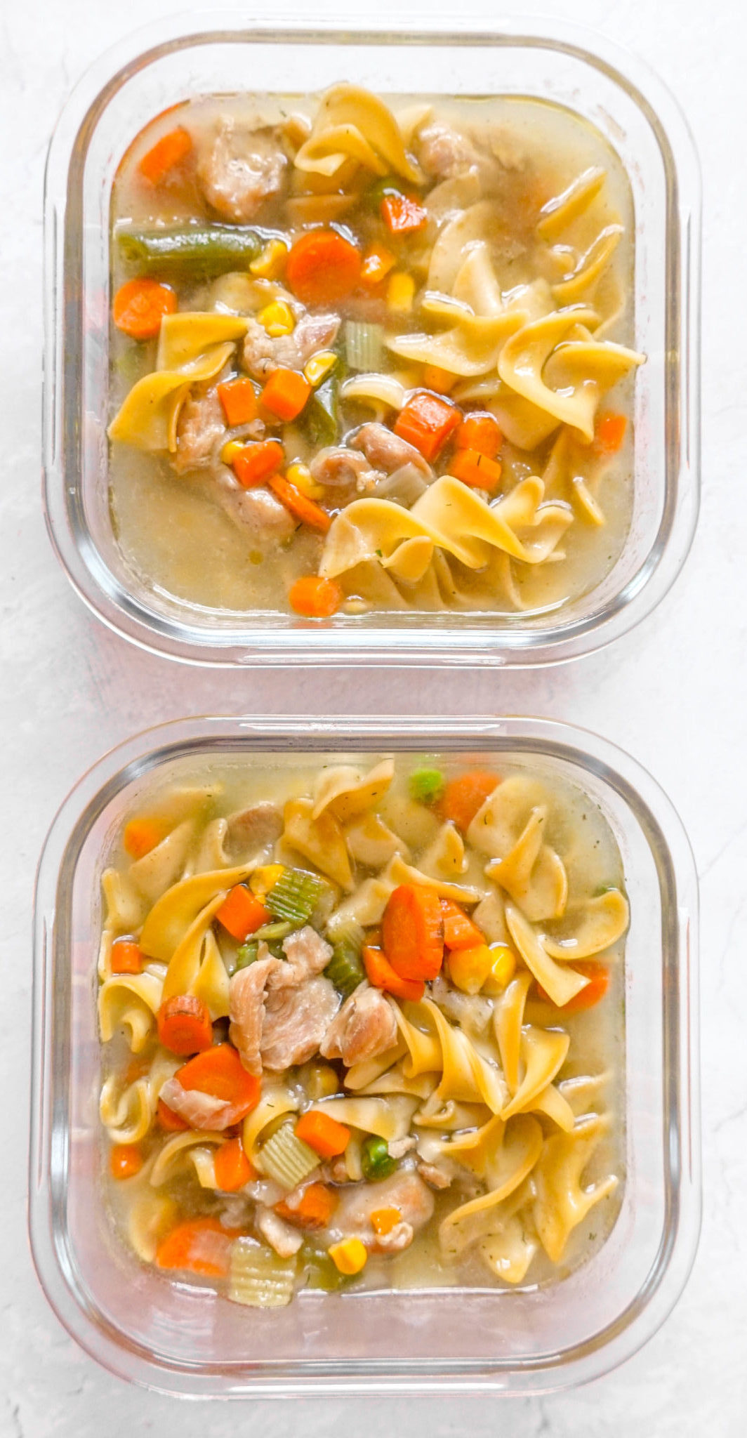 Chicken Noodle Soup Freezer Meal - Happy Money Saver