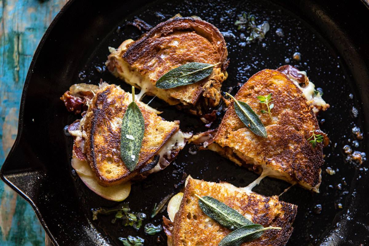 fall recipes grilled cheese