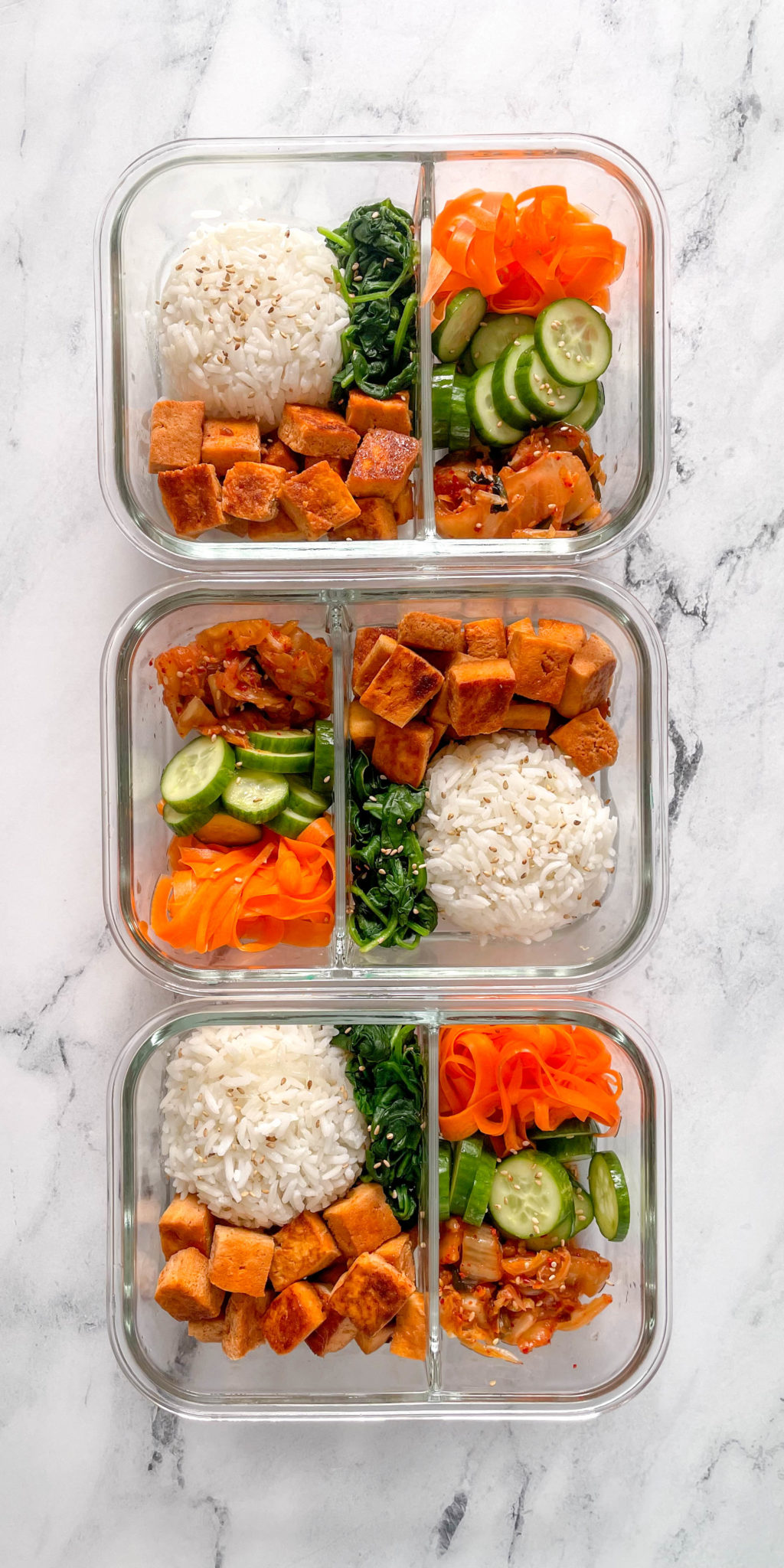 Korean-Inspired Bibimbap Bowls