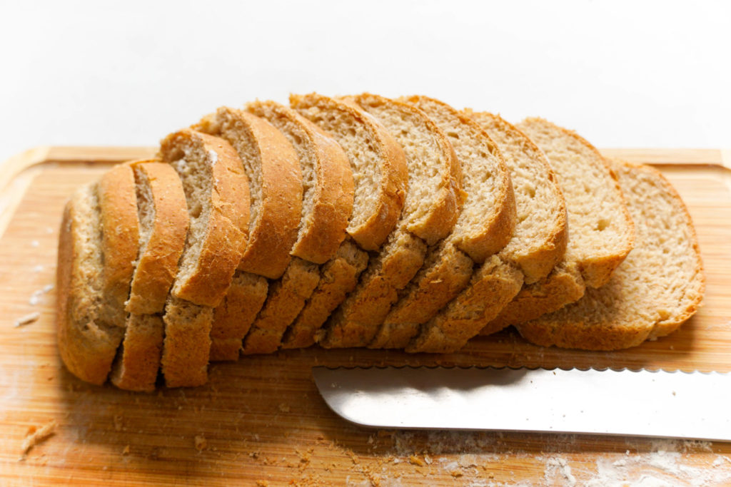 Homemade sandwich bread recipe for meal prep