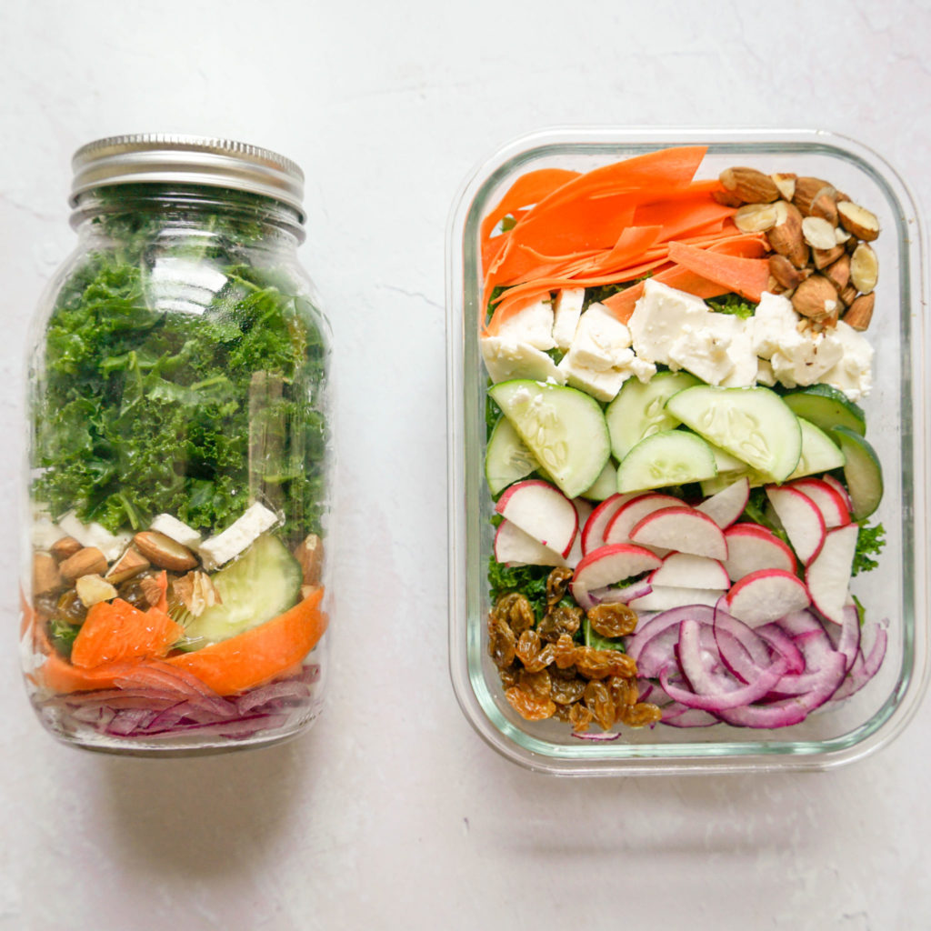 Easy Salad Meal Prep - style preservation