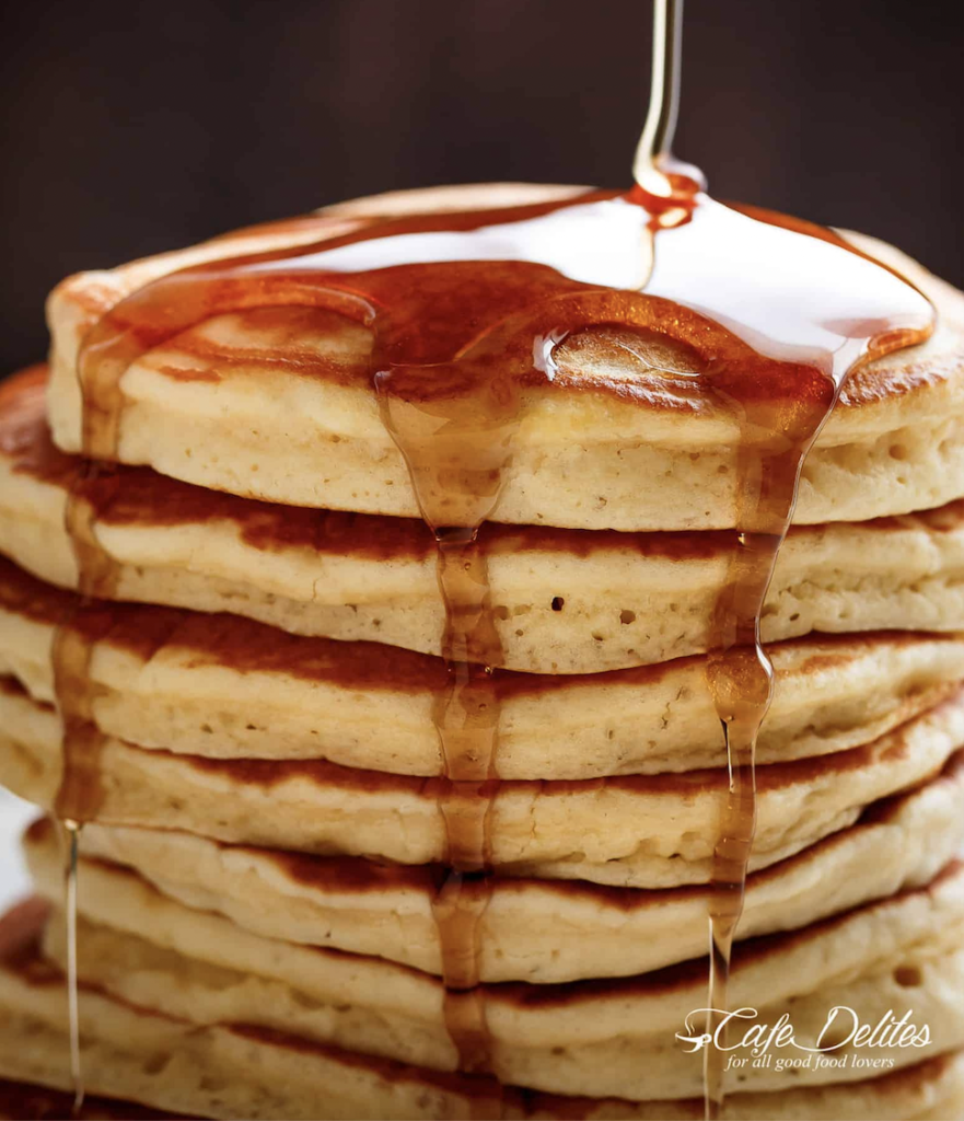 easy dinner ideas for kids- classic pancakes