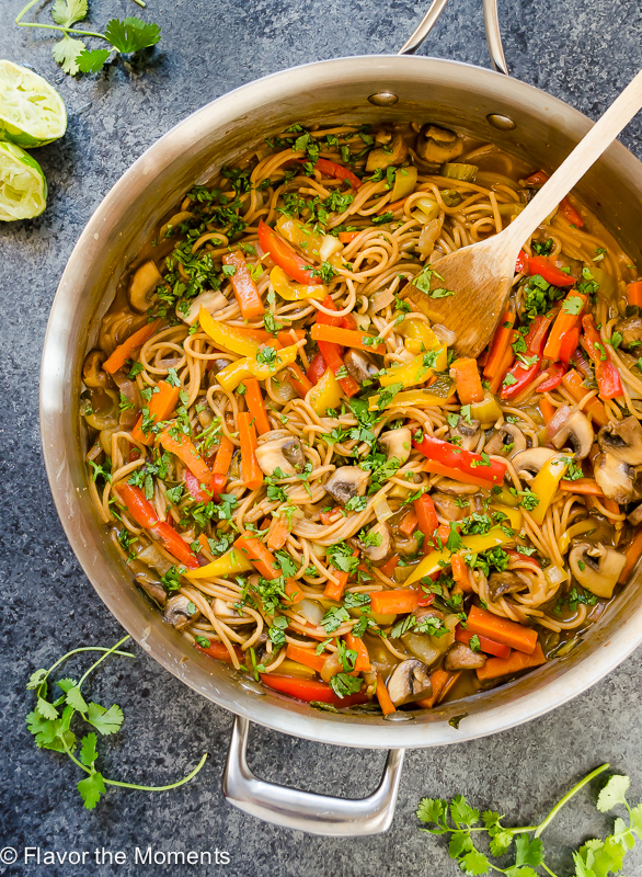 vegetarian peanut pasta