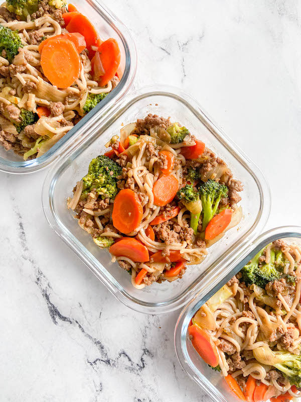 easy soba noodle stir fry with beef