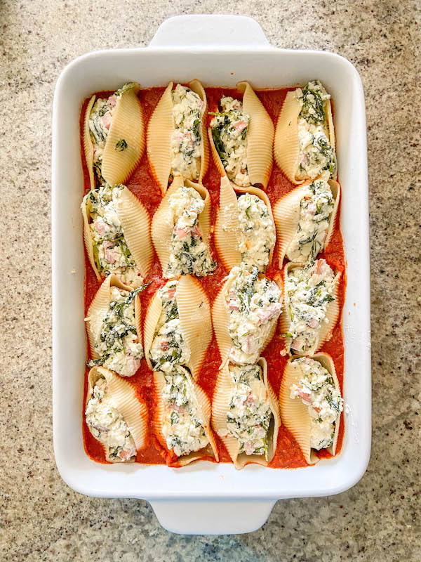 holiday stuffed shells