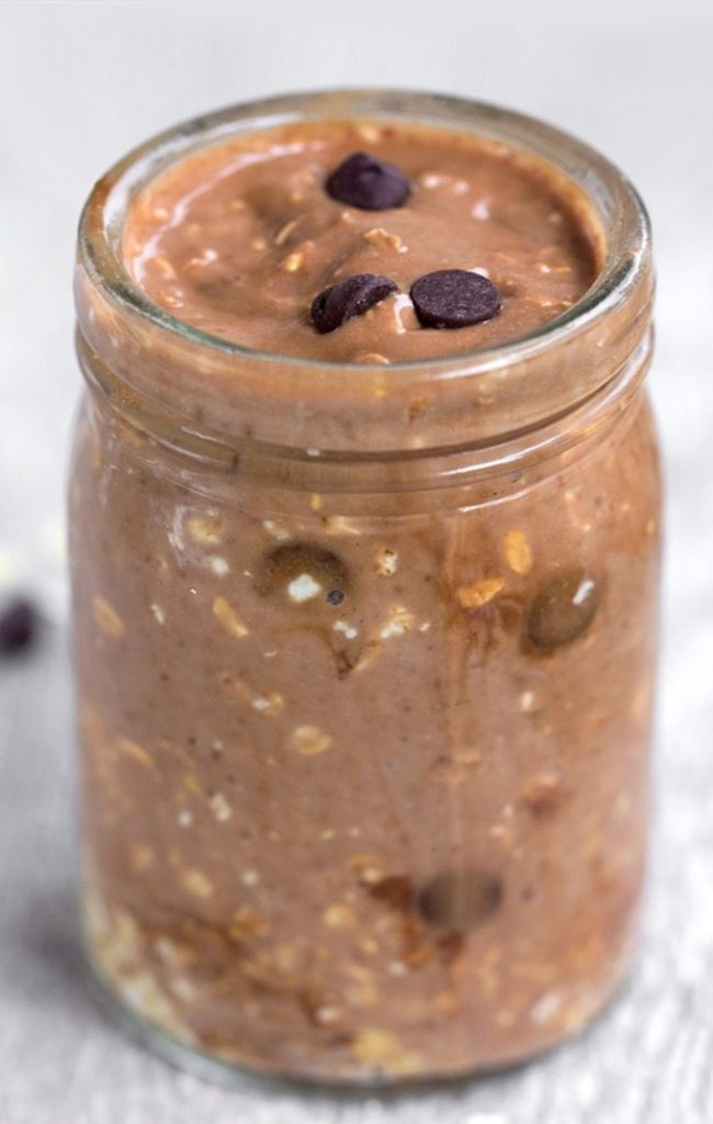 chocolate overnight oats