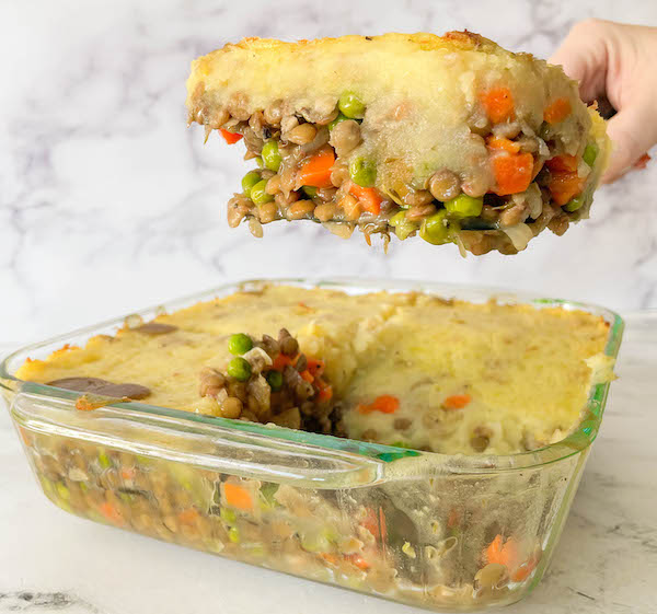 vegan shepherd's pie 1 hour meal prep