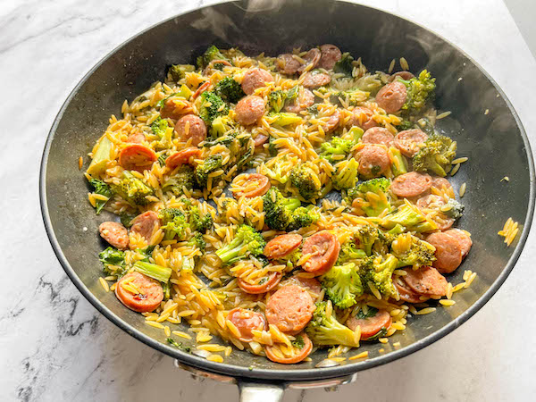 lemon broccoli orzo