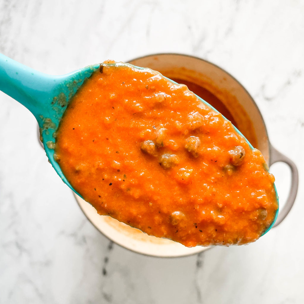 hearty homemade tomato soup