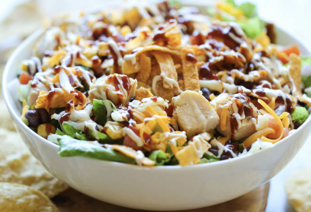 BBQ chicken salad