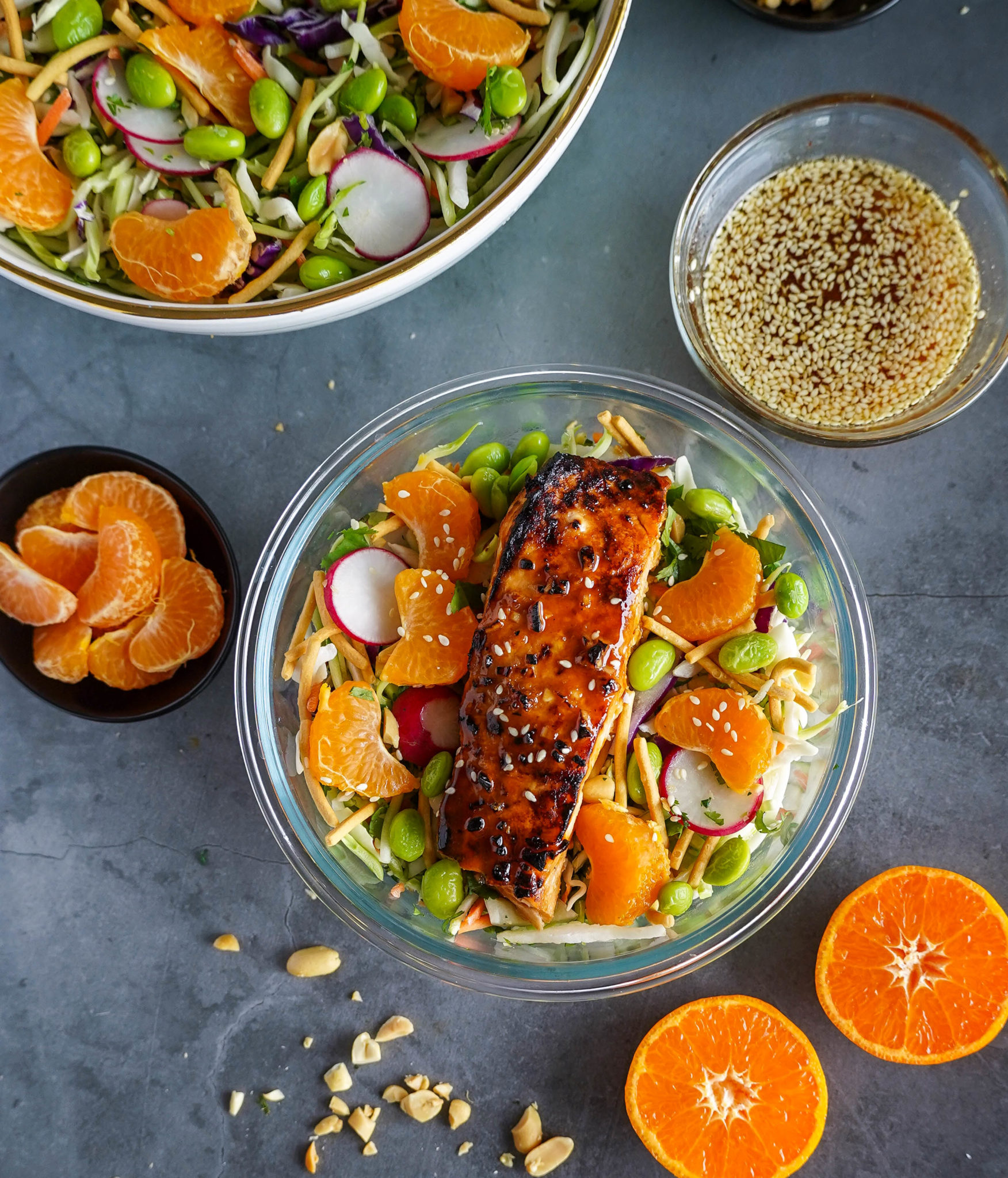 Mandarin Orange Salad - Dinner at the Zoo