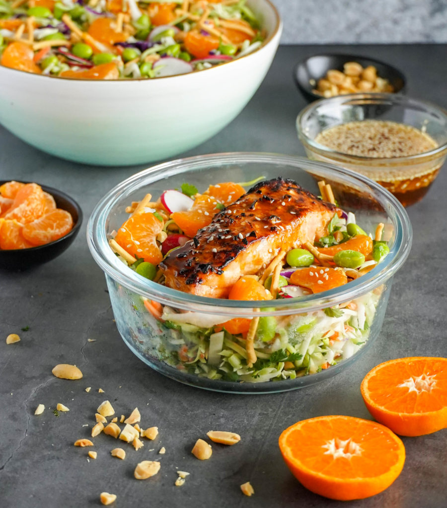 mandarin orange salad for meal prep