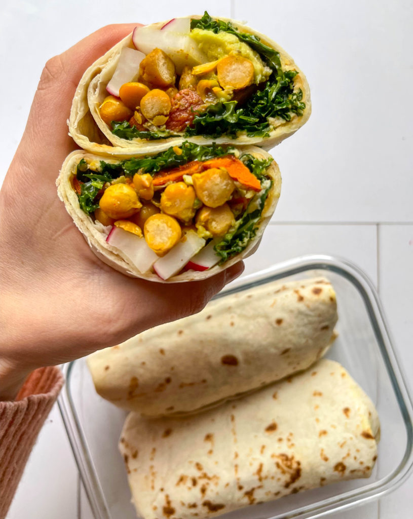 vegan wraps workweek lunch