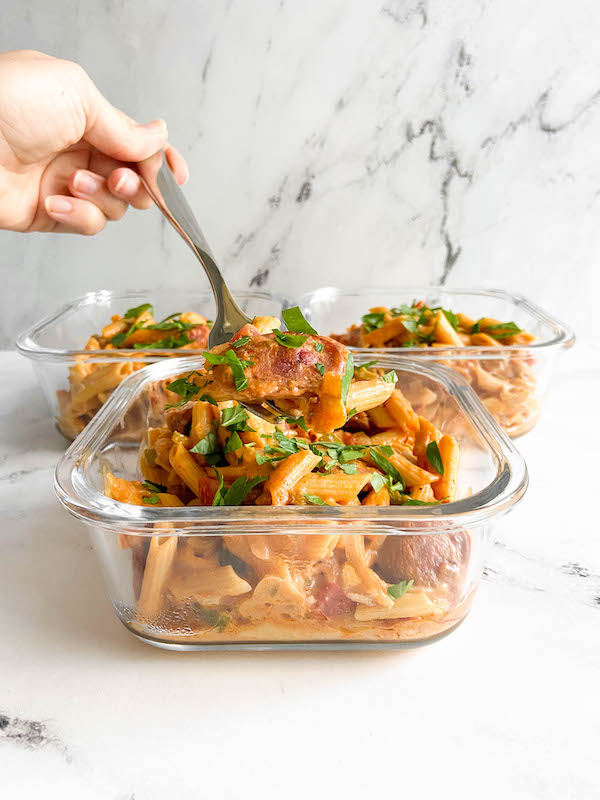 One-Pot Creamy Cajun Pasta - Workweek Lunch