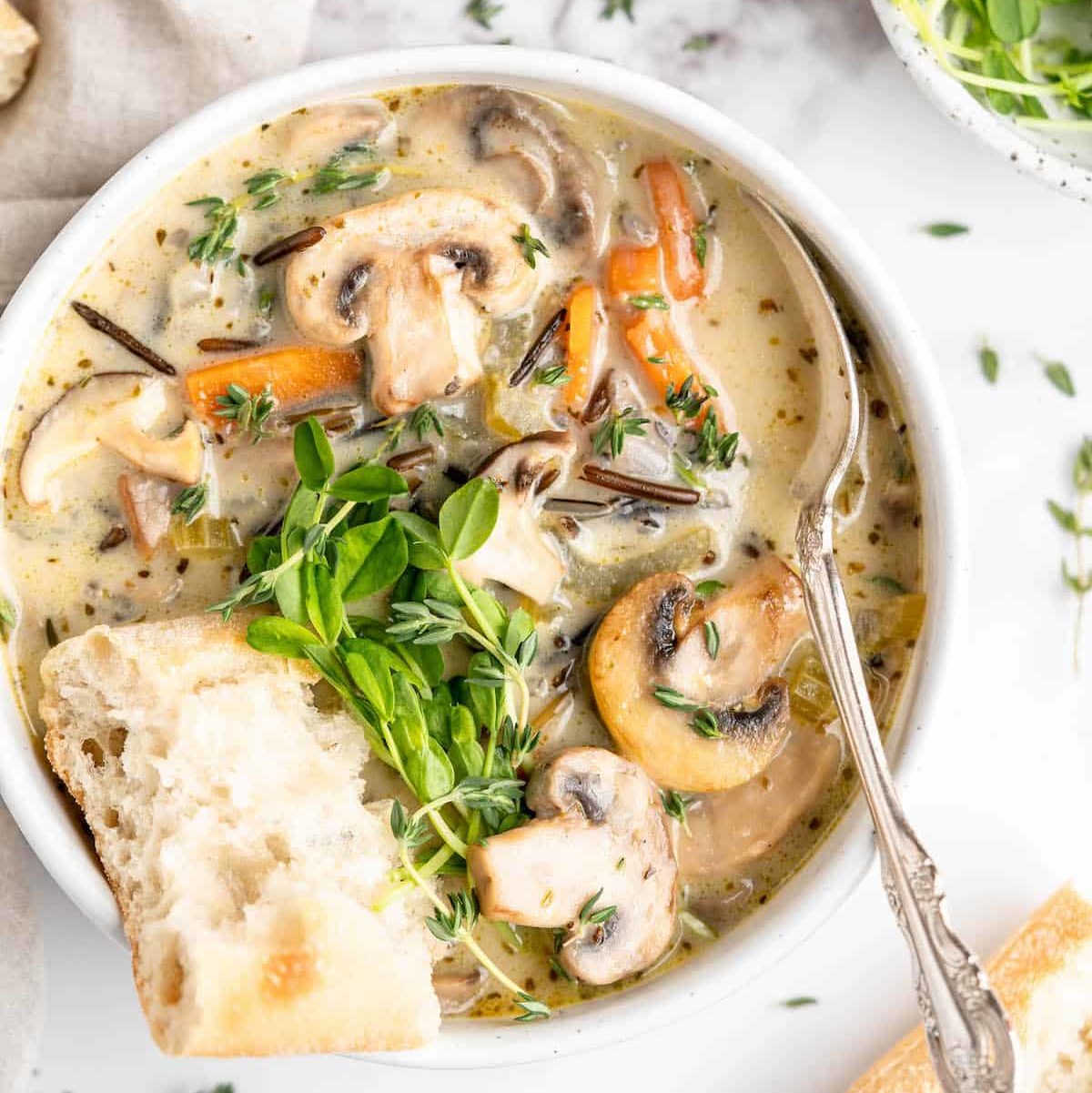 mushroom soup