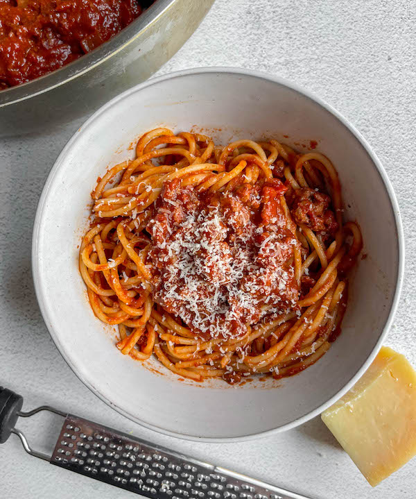 spaghetti bolognese