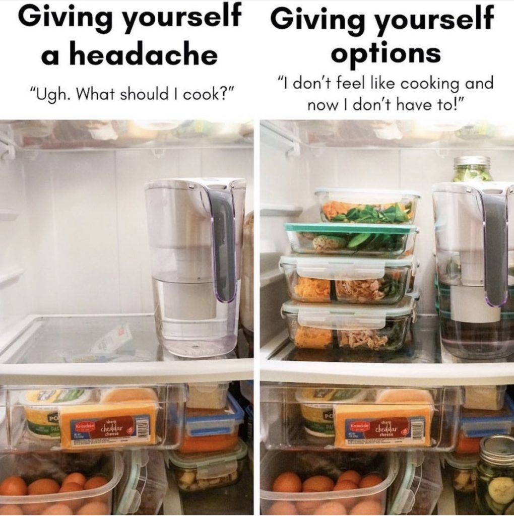 Fridge Organization & Food Prep Tips