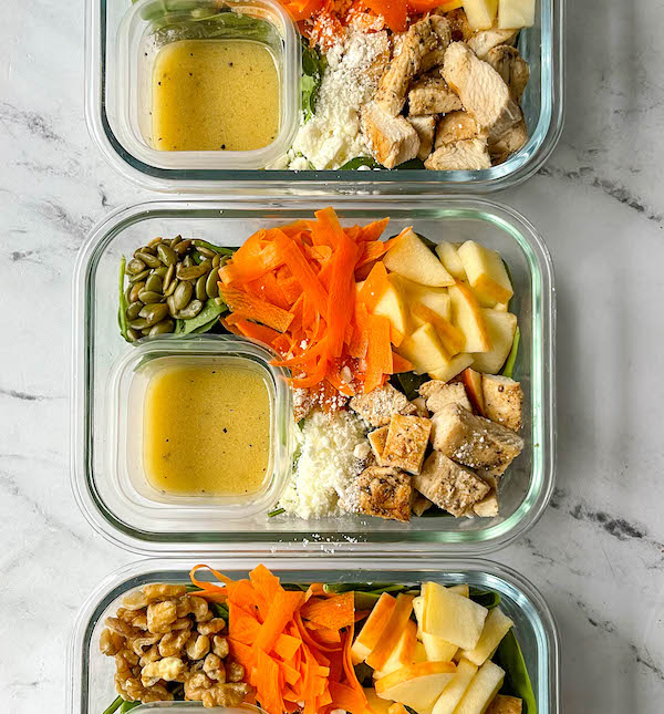 meal prep salad