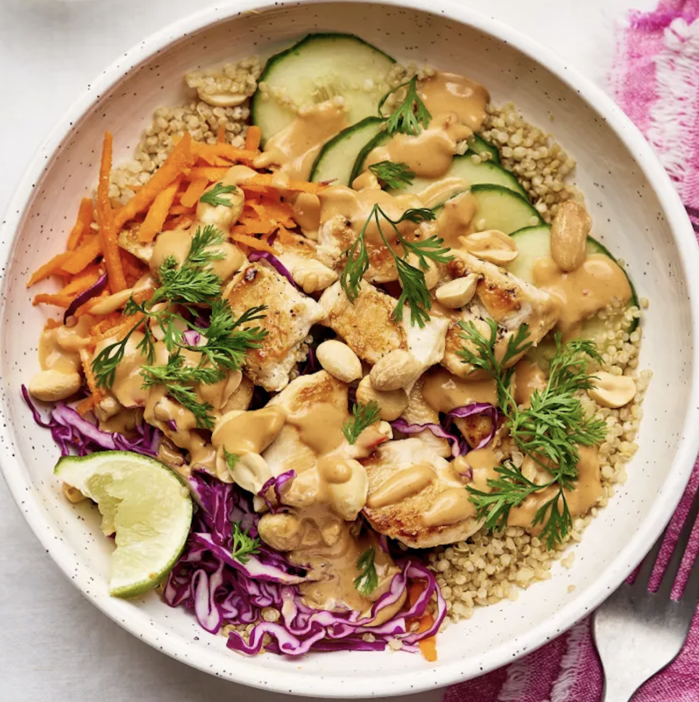 chicken power bowl