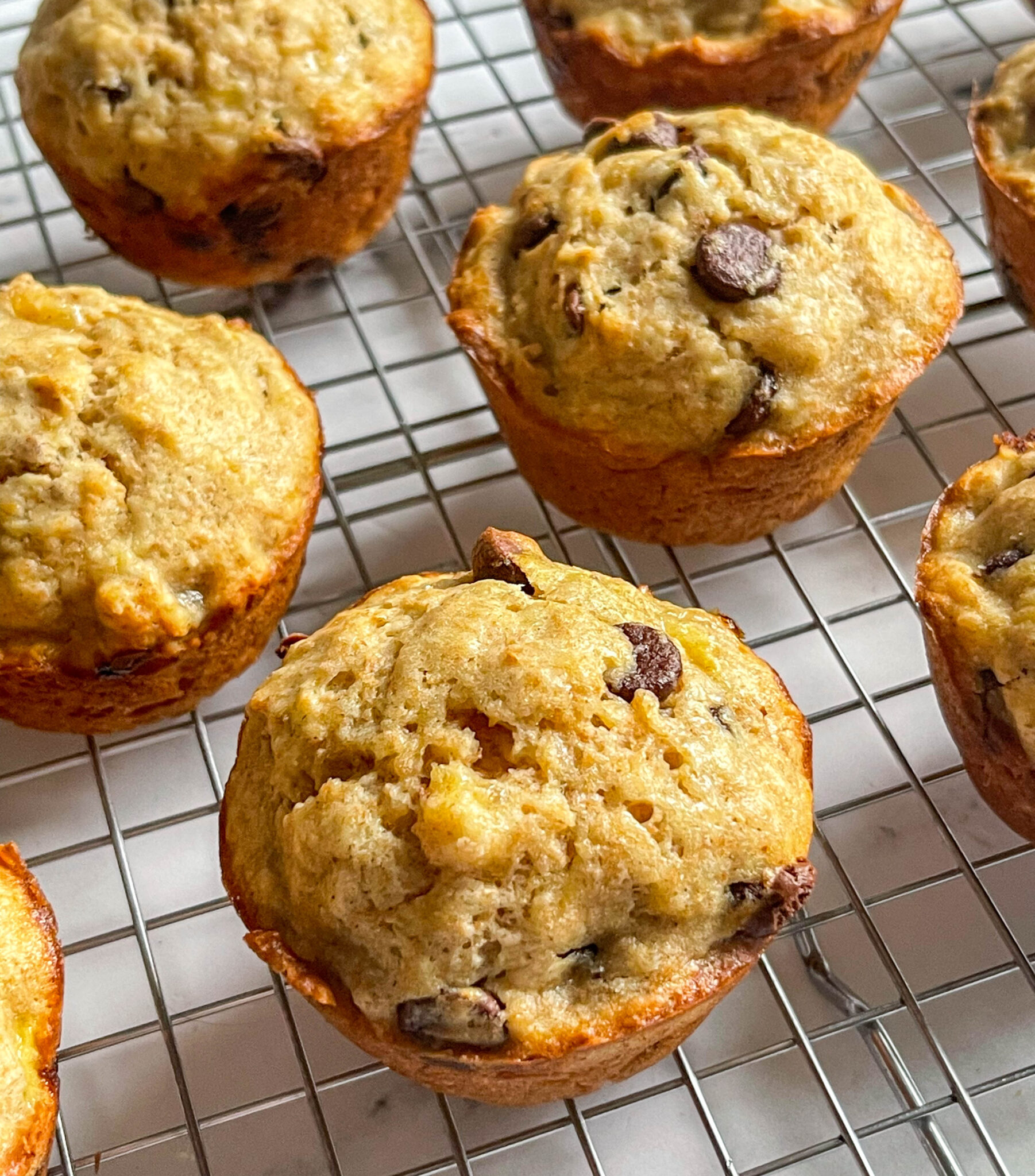 Easy, No-Frills Banana Muffins