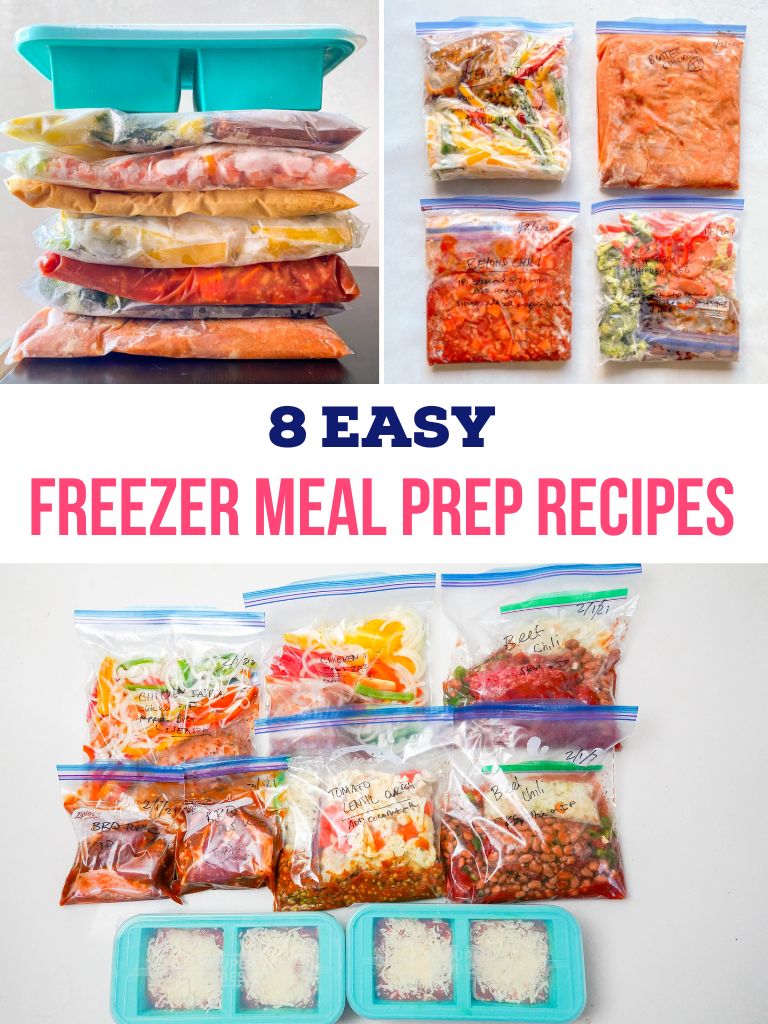 freezer meal prep workweek lunch